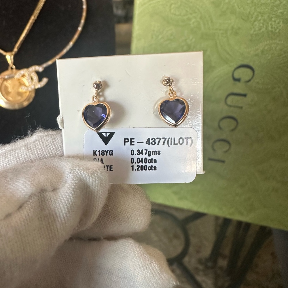 ✨18K Solid Gold Earing✨